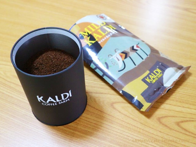 KALDI カルディのコーヒーキャニスター 缶 通販